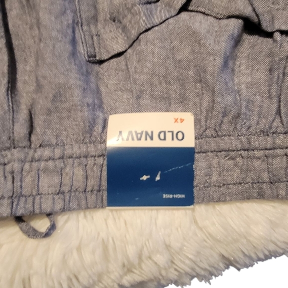 Old Navy Light Blue Chambray Pants - Picture 6 of 10